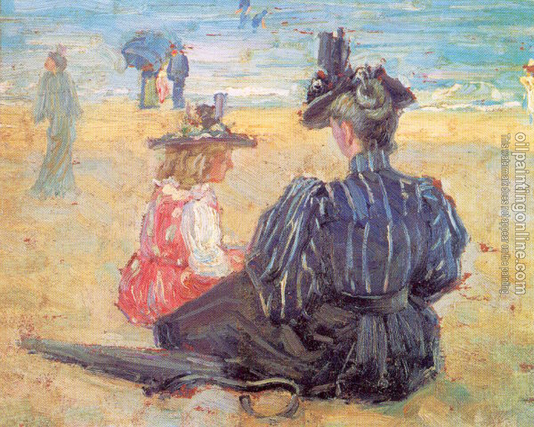 Noyes, George Loftus - Beach Scene